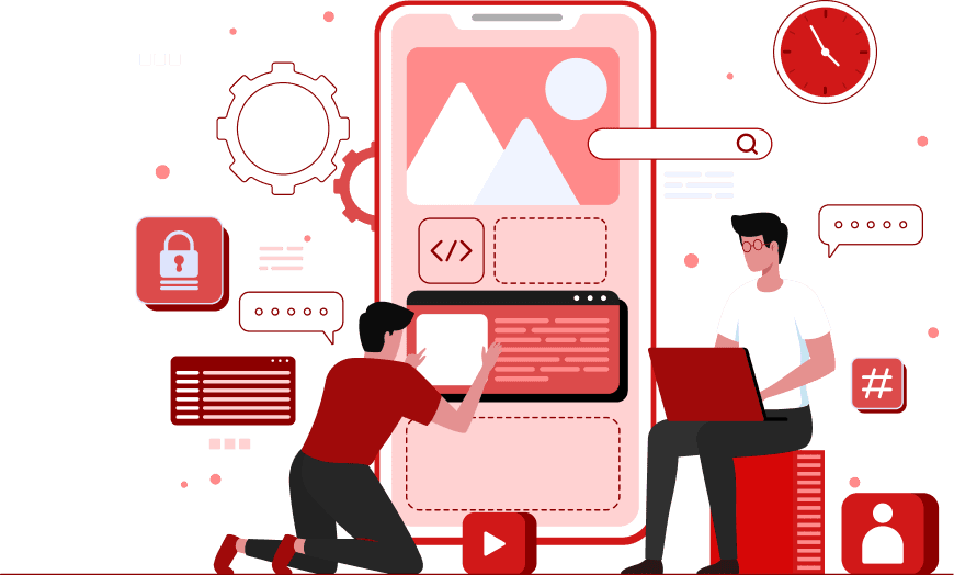 Android app development project illustration